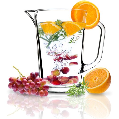 KADAX steklen vrč za vodo, sok, limonado, pijače, vodo 1,23 l, (5000351548) Cene