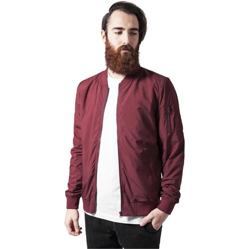 Urban Classics Light Bomber Jacket burgundy Slike