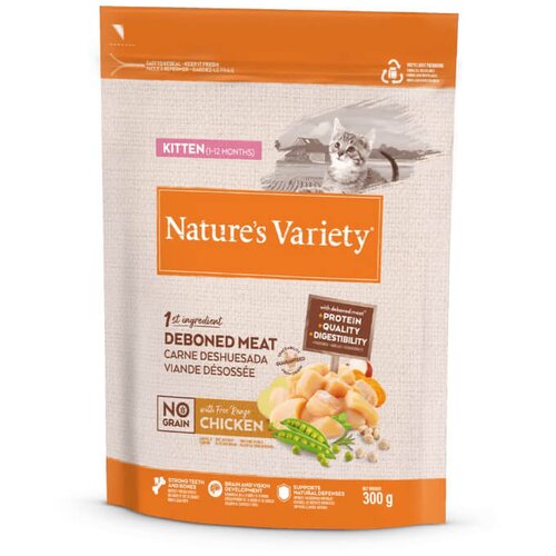 Nature’s Variety Nature's Variety No Grain Cat Kitten - pi&scaron;čanec 300 g Cene