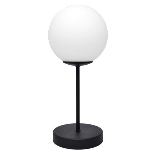  Stona lampa MOON 1xE27/15W/230V crna Slike