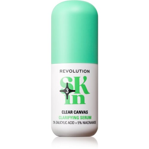 Revolution Clearly Clarify Clear Canvas gladilni eksfoliacijski serum z niacinamidom 30 ml Cene
