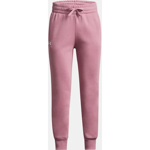 Under Armour Sweatpants UA Rival Fleece Joggers-PNK - Girls