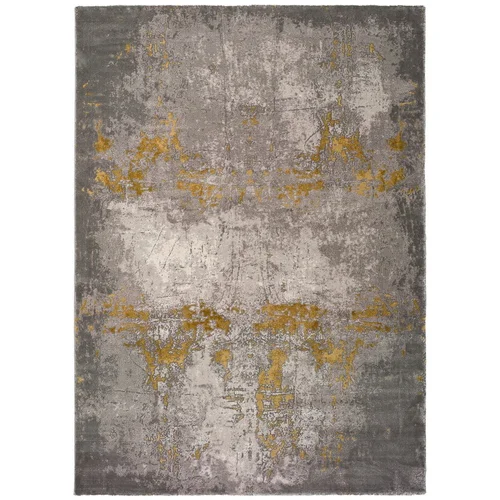 Universal sivi tepih Mesina Mustard, 200 x 290 cm