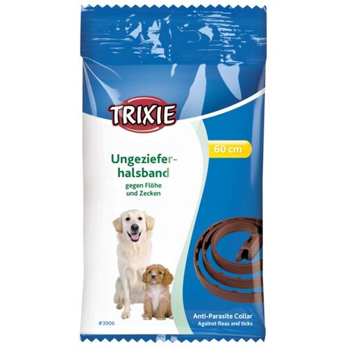 Trixie ogrlica protiv buva i krpelja za pse 60 cm – braon Cene