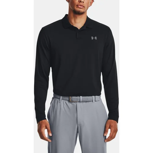 Under Armour T-Shirt UA Performance 3.0 LS Polo-BLK - Men