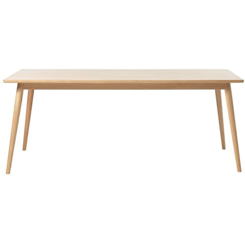 Unique Furniture Proširiv blagovaonski stol s pločom stola u dekoru hrasta u prirodnoj boji 190x90 cm Barrali – Cijene