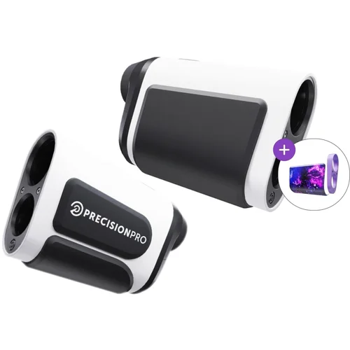 Precision Pro Golf NX10 Non Slope Rangefinder SET Laserski mjerač udaljenosti White/Black