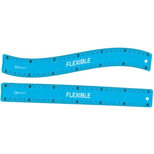  RAVNALO PVC 30 CM FLEKSIBILNO CONNECT PROZIRNO PLAVO BLISTER Cene