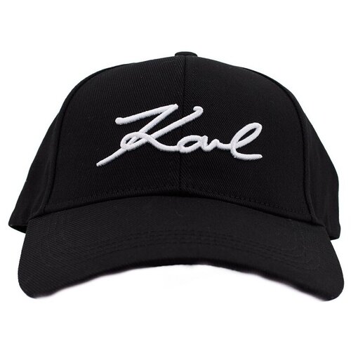 Karl Lagerfeld Kape s šiltom SIGNATURE CAP Črna Cene