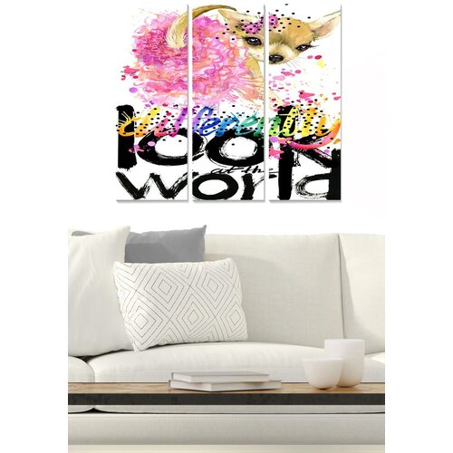 Wallity Set slika MDF348840800, 3 dijela Cijene