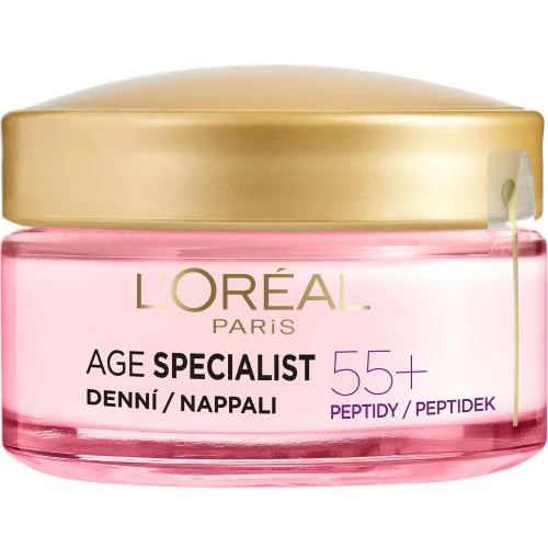 L'Oréal Paris Age Specialist 55+ Anti-Wrinkle Brightening Care posvjetljujuća krema za lice protiv bora 50 ml za ženske