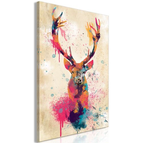  Slika - Watercolor Deer (1 Part) Vertical 80x120 Cijene