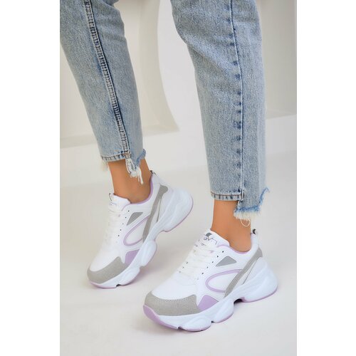 Soho White-Lilac-C Women's Sneakers 17226 Slike