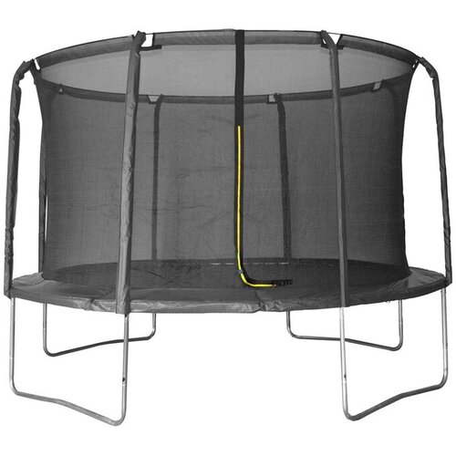 LEGONI Trampolin Aero sa za&scaron;titnom mrežom, crni, 366 cm Cijene