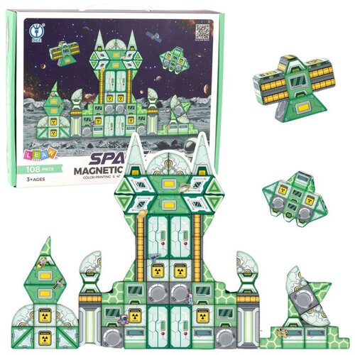  Magnetni blokovi Svemirska svemirska stanica 4D 108 komada Cijene