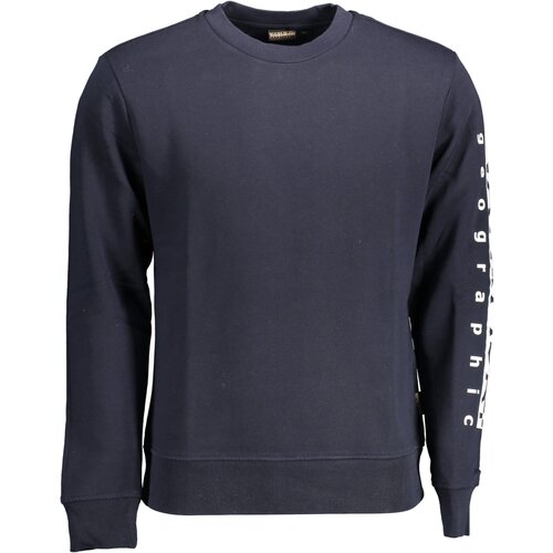 Napapijri SWEATSHIRT WITHOUT ZIP MAN BLUE Slike