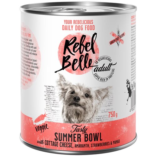 Rebel Belle Adult Tasty Summer Bowl - veggie 6 x 750 g Slike
