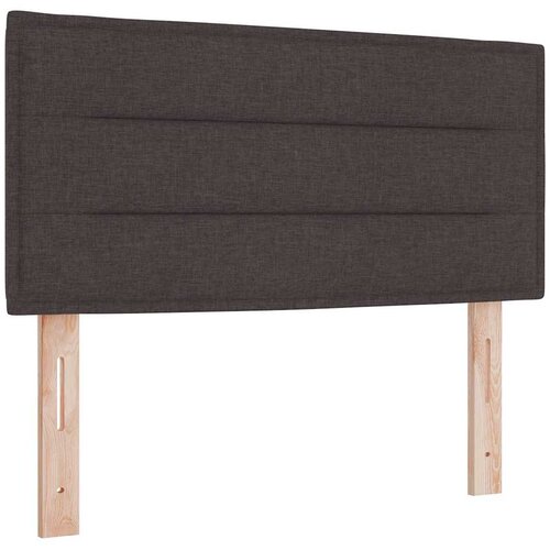  s opruga kutije Tamno smeđa 90 x 200 cm tkanina Slike