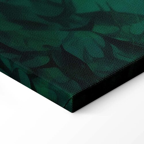  Slika - A shoal of dark fish 120x80 Na talijanskom platnu Slike