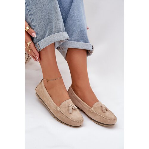 S. BARSKI Women's Flat Classic Suede Loafers S.Barski Cene