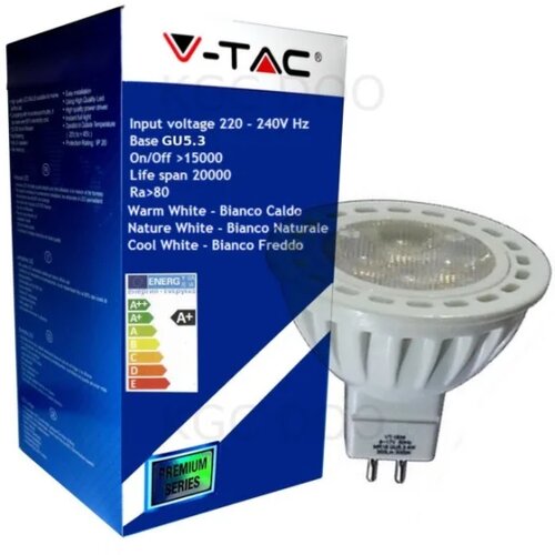  Sijalica LED GU5.3 Sportlight SMD 4W 3000k 12V VT-1834 Cene