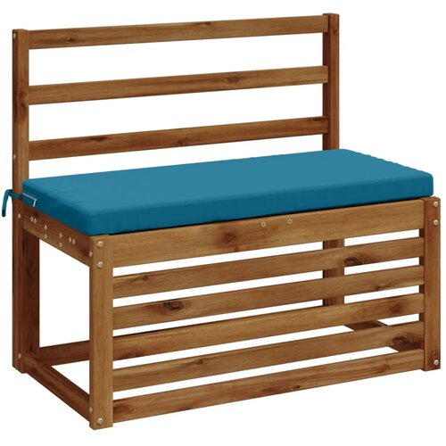  Jastučić za klupu SOEST 100% poliester Svjetloplava - Svjetloplava 60 x 40 x 5 cm Poliester Cijene