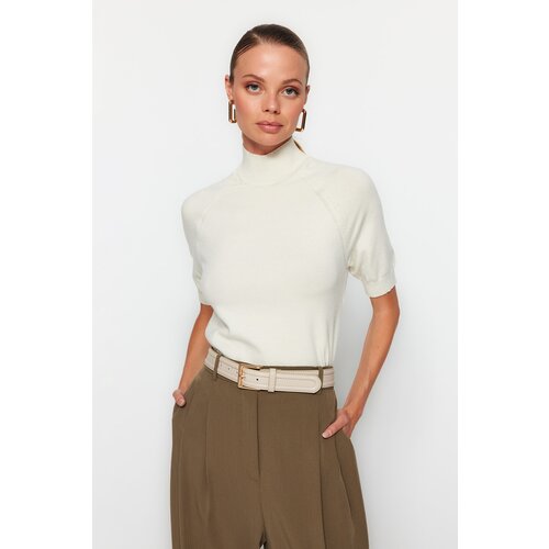Trendyol Blouse - Ecru - Slim fit Slike