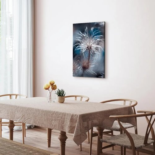  Slika - Plant in Blues (1 Part) Vertical 20x30 Slike