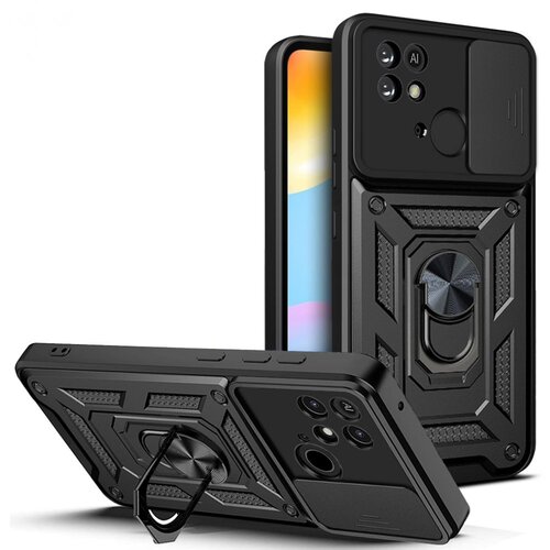 TECH-PROTECT CAMSHIELD PRO ZA&Scaron;ČITNA MASKA ZA XIAOMI REDMI 10C ČRNA Cene