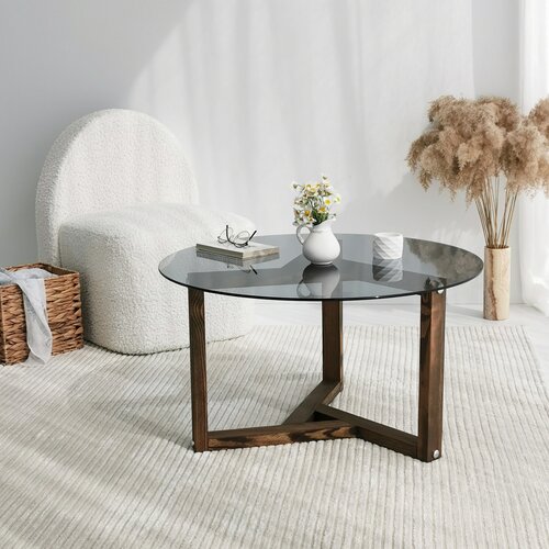 Decortie Klubske mizice Coffee Table - Miro - Fume Kostanjeva Slike