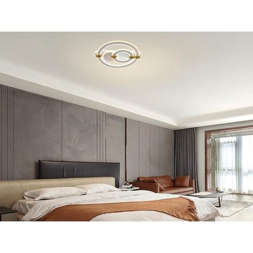  LED prigu&amp;scaron;iva stropna svetiljka LED/120W/230V 3000-6500K + daljinski upravljač Slike