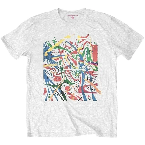 Pink Floyd Majica Pollock Prism Unisex White M