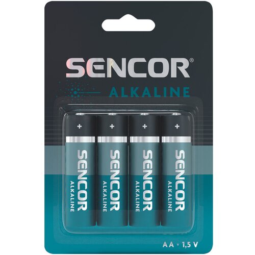 Sencor baterija LR06 aa 4BP alkalna 4/1 Slike