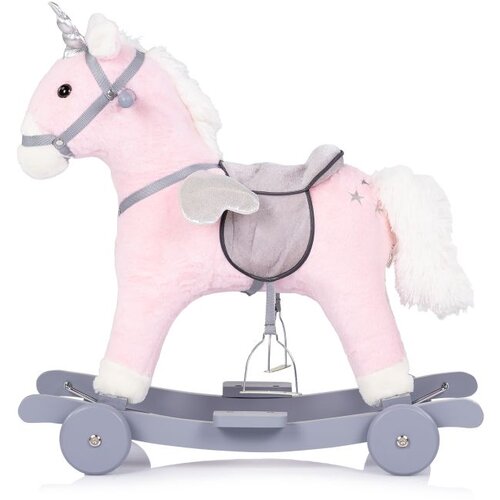 Chipolino igračka na ljuljanje sa kotačima Horse - pink Cene