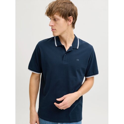 JJ Rebel Mu&amp;scaron;ka majica JREBZELL POLO SS SN, Antracit Slike