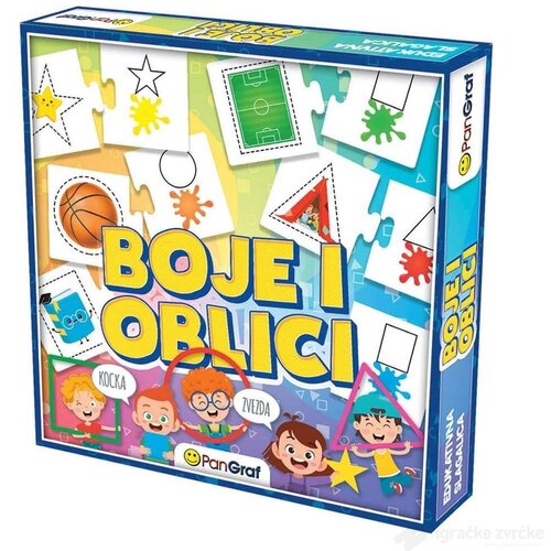  Edukativna igra BOJE I OBLICI Cene
