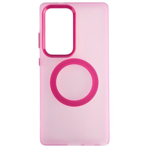  Silikonska futrola Magsafe FLURO COLOR Samsung S25 ULTRA ROZE Slike