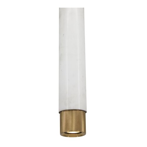  Luster na sajli Marble bela/mesing 1xGU10/8W/230V Slike