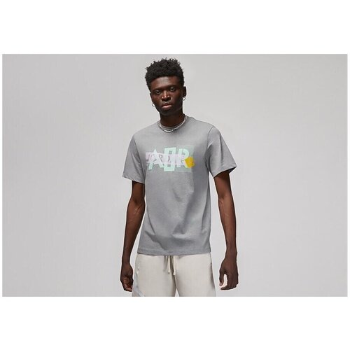 Nike Majice s kratkimi rokavi Air Jordan Siva Cene