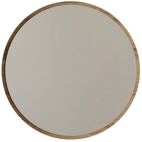 Decortie Ogledala Mirror - Dekoratif Yuvarlak Ayna Ceviz A707 Pozlačena Slike