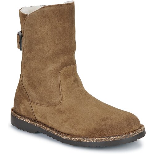 Birkenstock Uppsala Shearling LEVE Dark Tea Smeđa Slike
