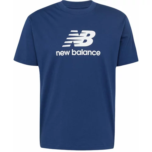New Balance Majica siva melange / bijela
