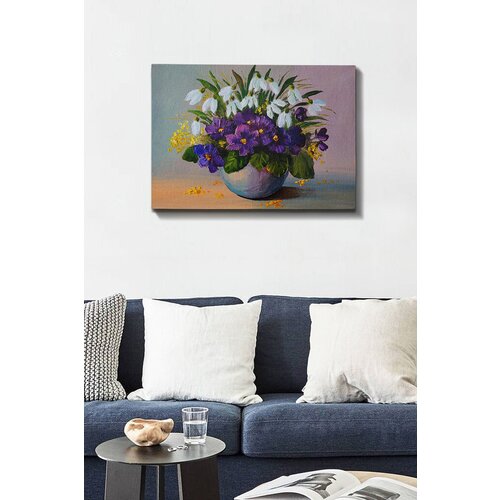 Wallity Slika Kanvas Tablo-125, 50x70 cm Cene