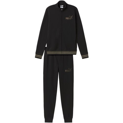 Puma Trenirka komplet Ess Rhinestone Fz Suit Fl Črna Slike