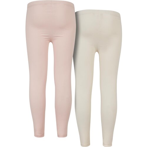 Urban Classics Kids Girls Jersey Leggings 2-Pack pink/whitesand Cijene