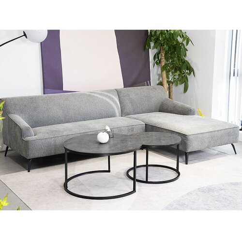 Molarem Home Set stolića ATLANTA B - efekt bijelog mramora Slike