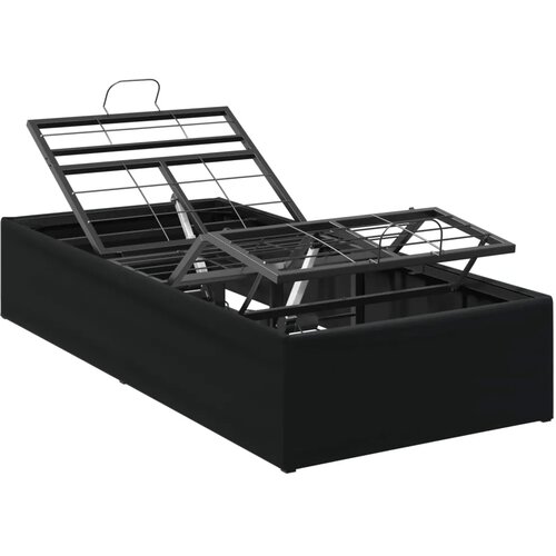 Električni podesivi okvir kreveta Crna 200 x 70 x 33 5 cm Čelik - Crna 70 x 200 cm Slike