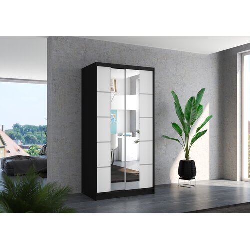  ORMAR KSAWER 100 CM (VIE BOJA)-crna/bijela Slike