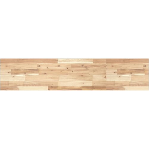  Plutajuća polica 140x30x2 cm masivno neobrađeno drvo bagrema Slike