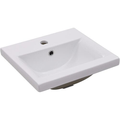 Maison Chic Vgradni Umivalnik - Kopalna umivalnik - Lavabo 42x39x18 cm keramičen bel, (21684532) Cene